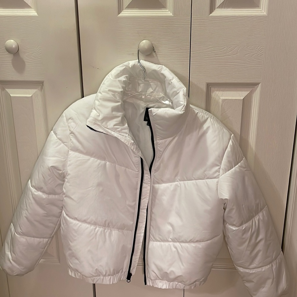 White Puffer Jacket